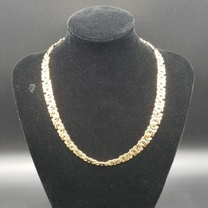 Vintage Avon Large Polished Link Necklace